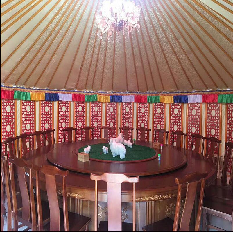 餐飲蒙古包價格 農家樂蒙古包帳篷生產(chǎn)廠家 6米蒙古包批發(fā)價格